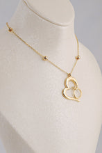 Load image into Gallery viewer, Heart &amp; Ring Necklace - GvenceJewelryDesign
