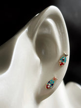 Load image into Gallery viewer, 14K Solid Gold Fish Earring

